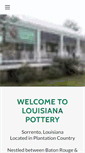 Mobile Screenshot of louisianapottery.com